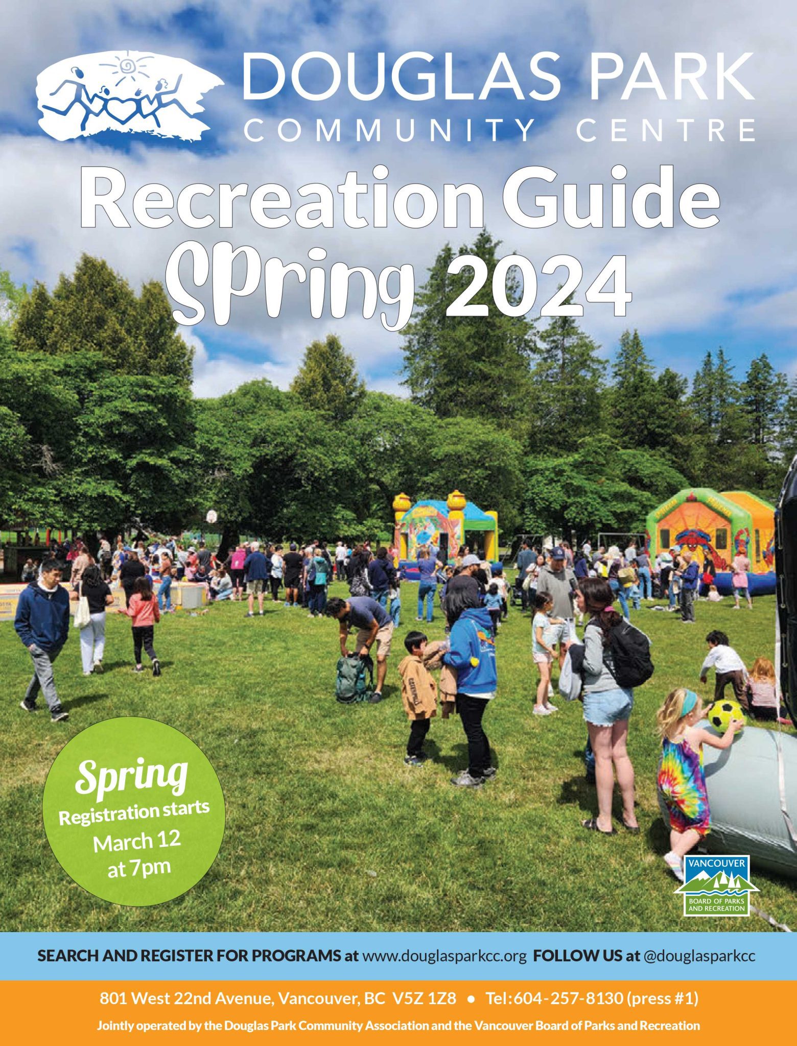 Check out our Spring 2024 Programs • Douglas Park Community Centre
