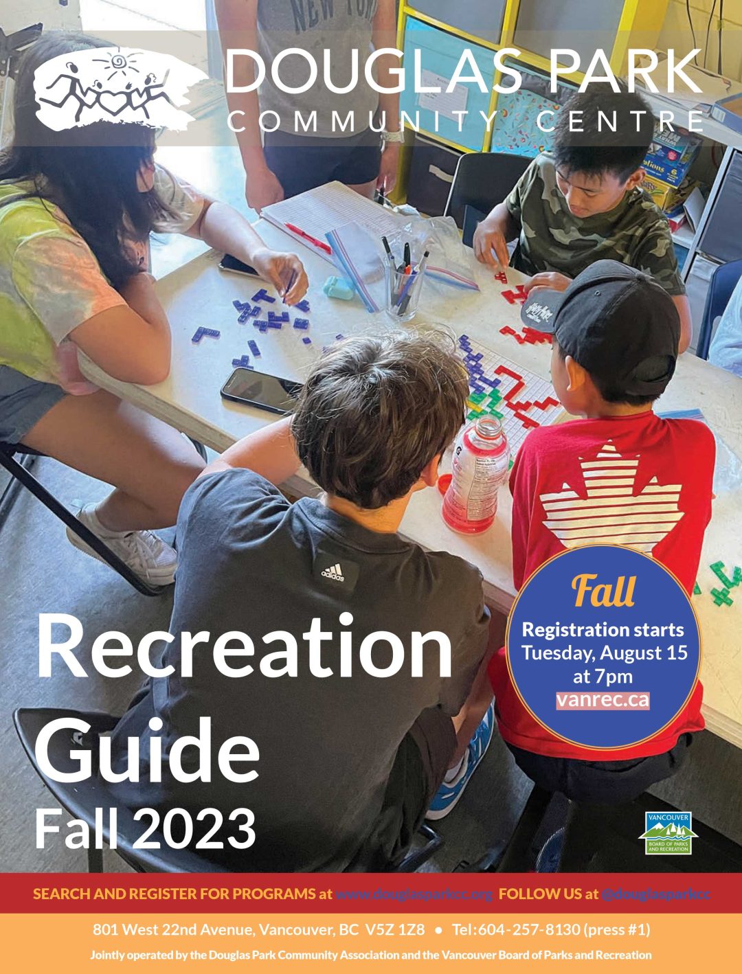 REGISTRATION & FORMS • Douglas Park Community Centre