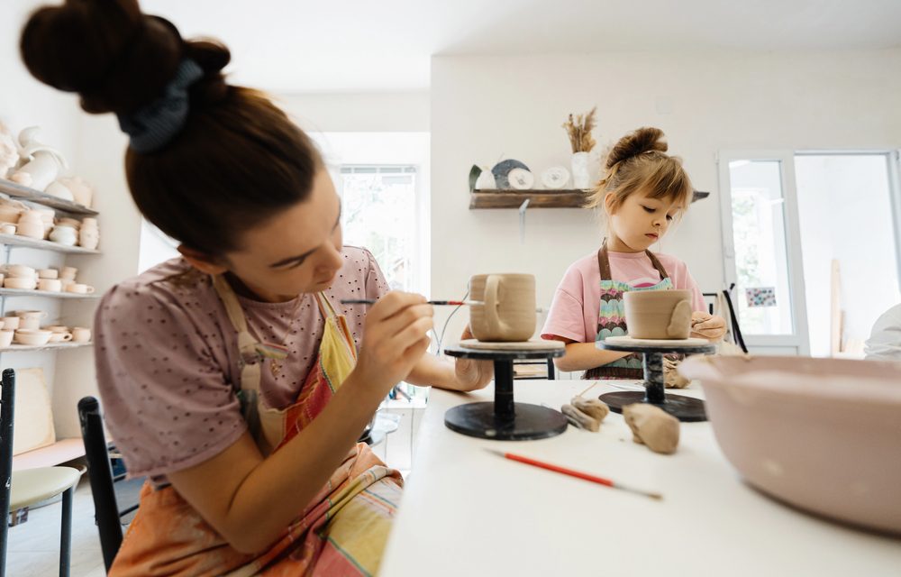 Parent and Child Pottery